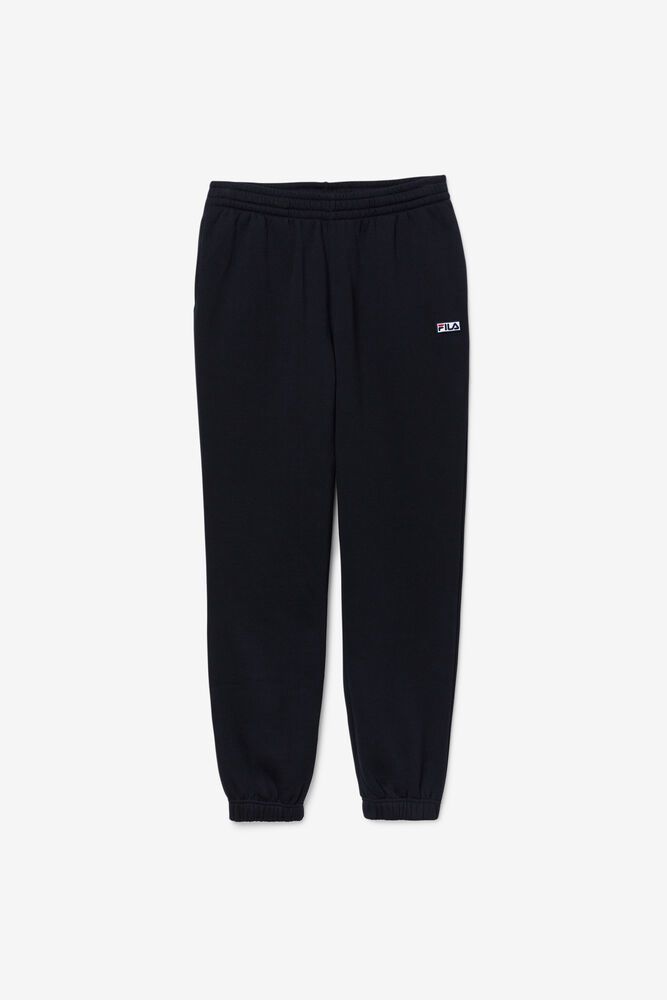 Fila Pants Lassie Jogger Womens Black - India NCU-207849